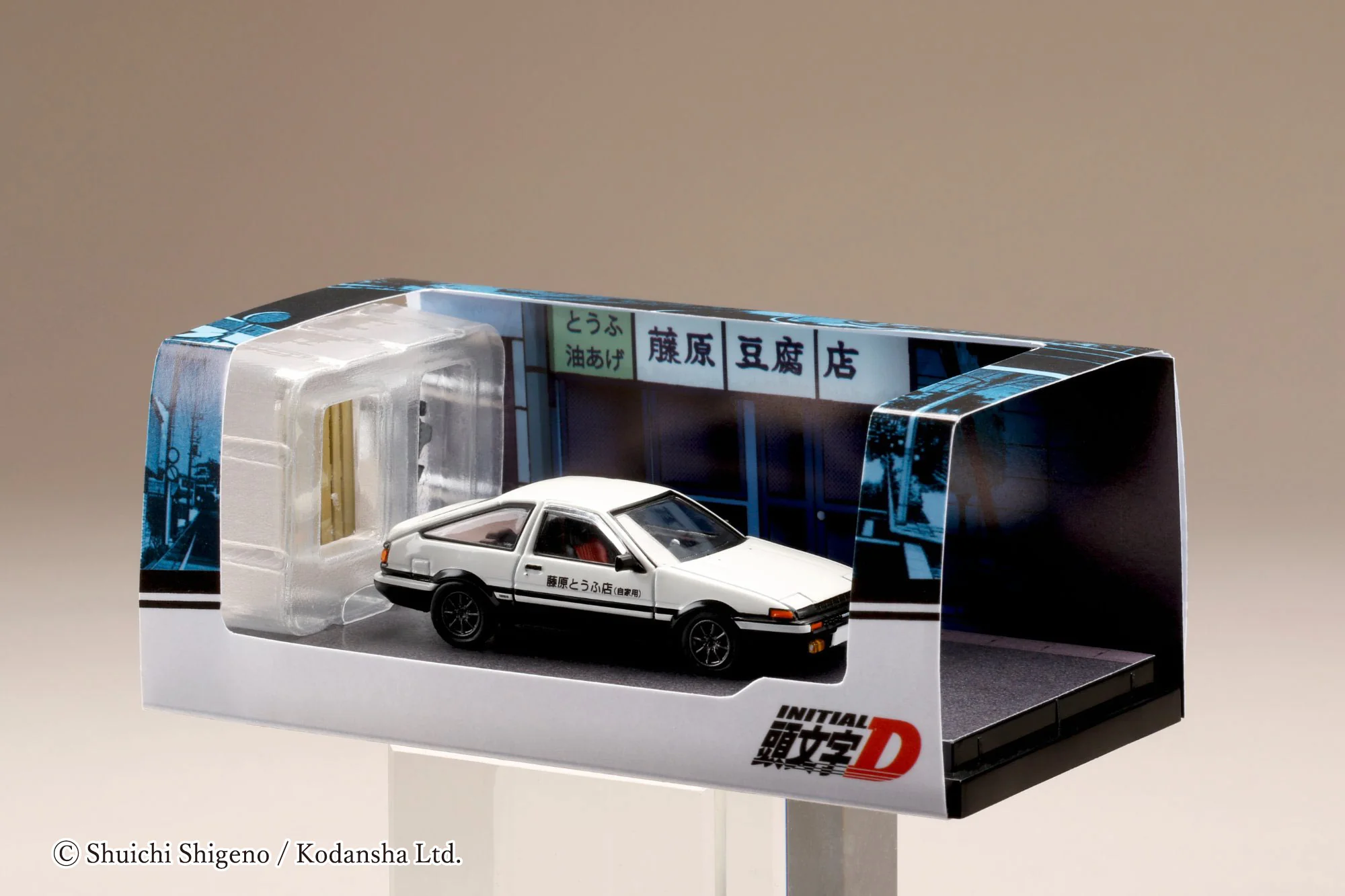 Hobby Japan 1/64 Toyota SPRINTER TRUENO GT APEX (AE86) 頭文字 D W/ 4A-GE B - Image 14