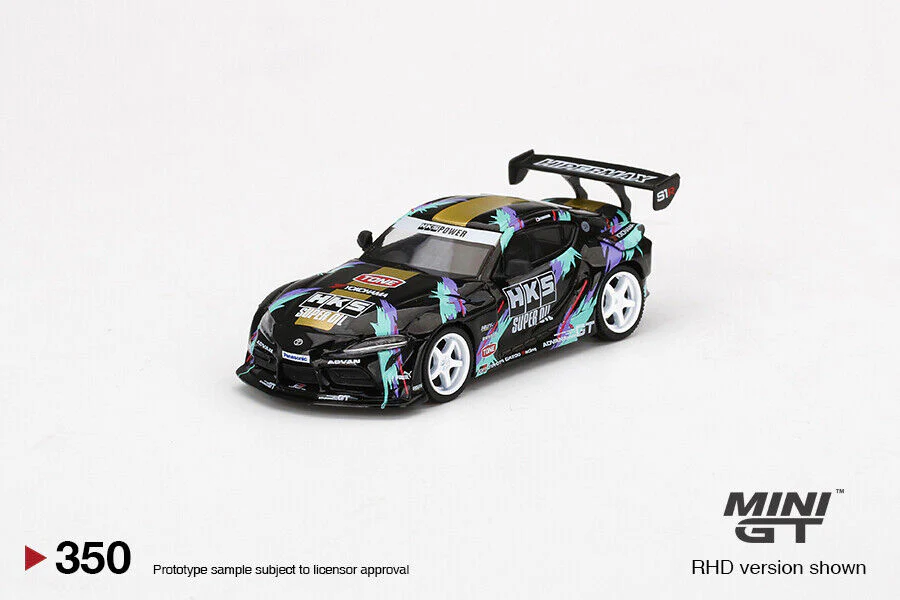 MINI GT #350 HKS Toyota GR Supra A90 2020 Tokyo Auto Salon