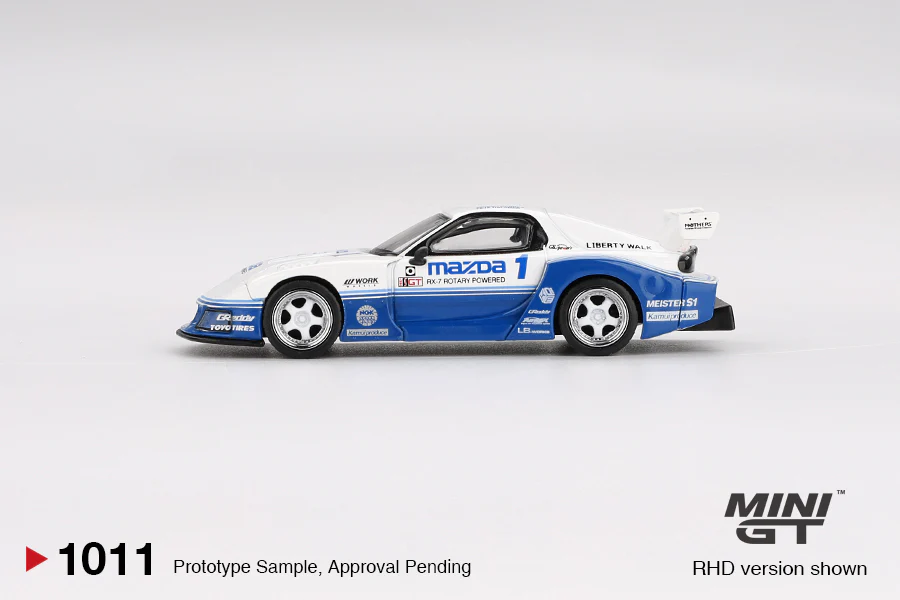 2025 MINI GT #1011 MAZDA RX-7 LB-Super Silhouette IMSA - Image 3
