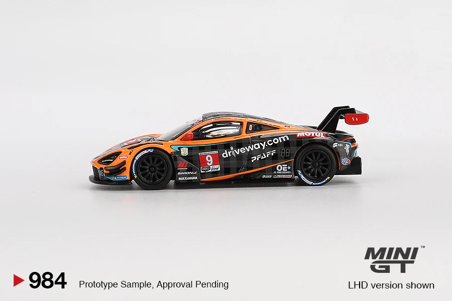 2025 MINI GT #984 McLaren 720S GT3 Evo Pfaff Motorsports 2024 IMSA Daytona 24 Hrs - Image 2