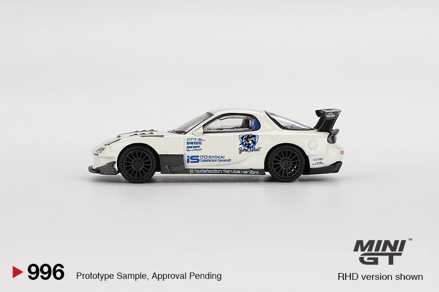 2025 MINI GT #996 Mazda RX-7 (FD3S) Itosyoukai Rei-gouki with RE Amemiya - Image 3