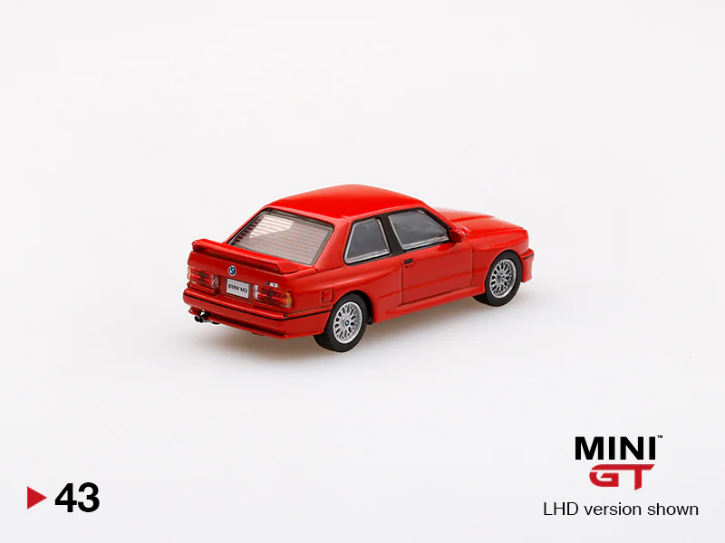 MINI GT #43 BMW M3 (E30) Henna Red LHD - Image 4