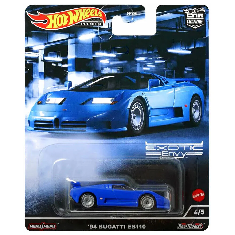 Hot Wheels CAR CULTURE 2022 M Case Exotic Envy Complete Set of 5 - Image 3