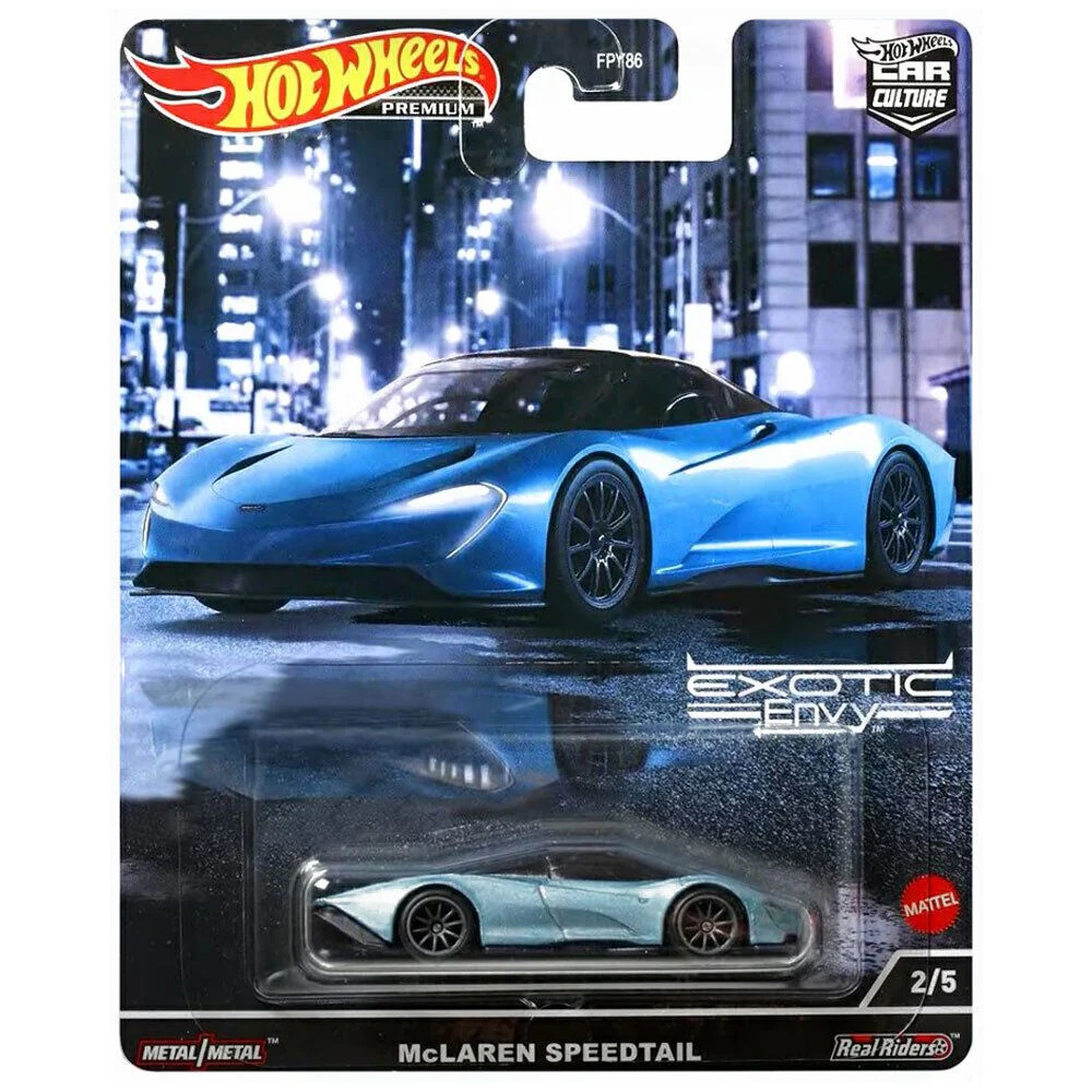 Hot Wheels CAR CULTURE 2022 M Case Exotic Envy Complete Set of 5 - Image 5