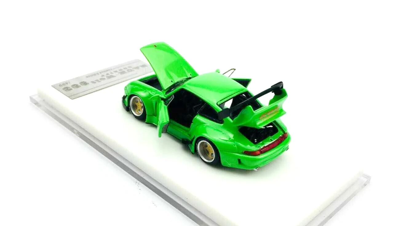 hpi64 Porsche 911 993 RWB Jade Fully Open Limited 499 - Image 3