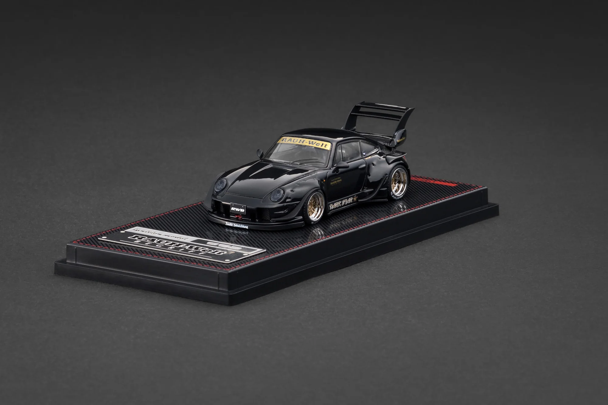 Ignition Model 1/64 IG3870 RWB 993 Black - Image 2