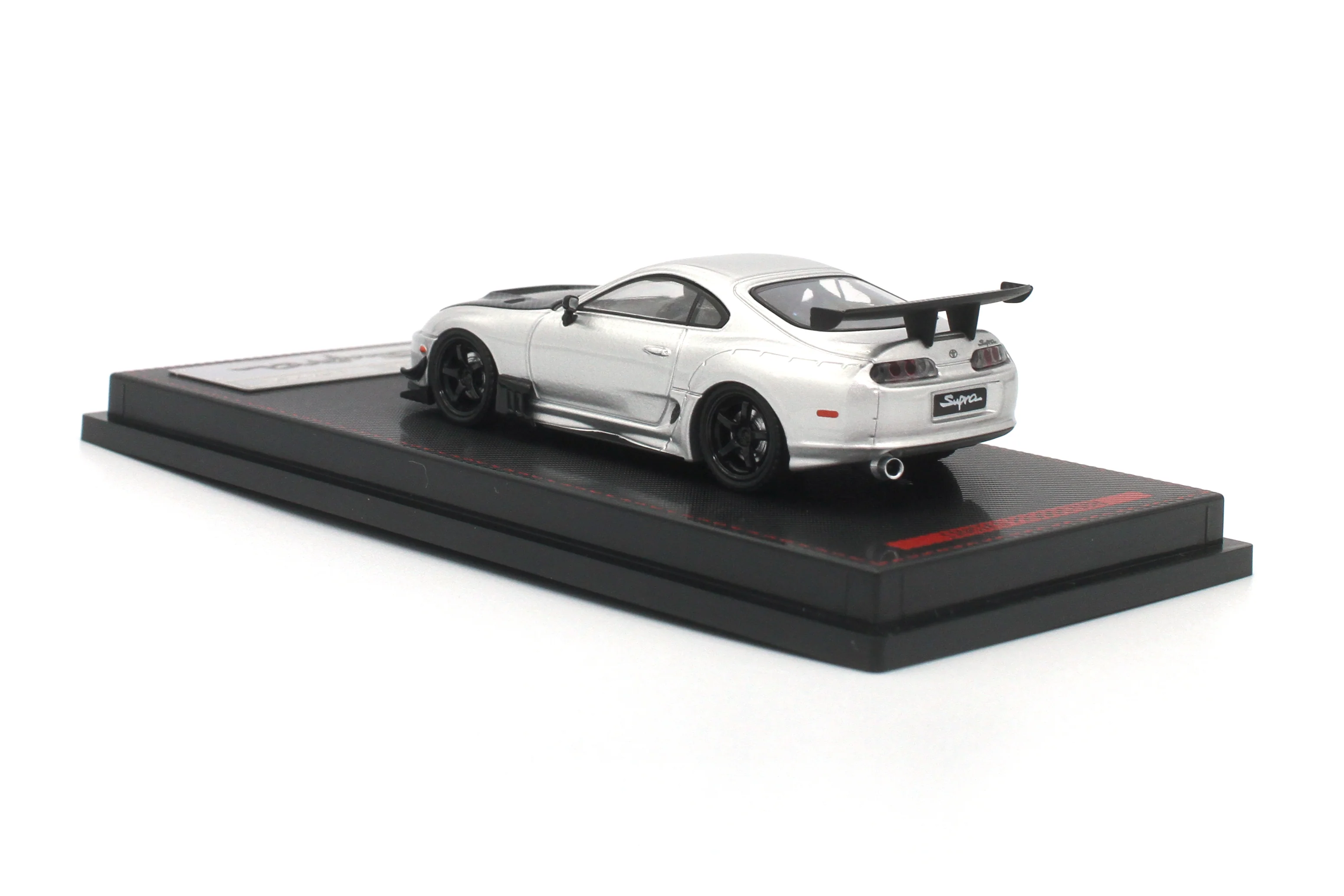 Ignition Model 1/64 Toyota Supra (JZA80) RZ Silver - Image 3