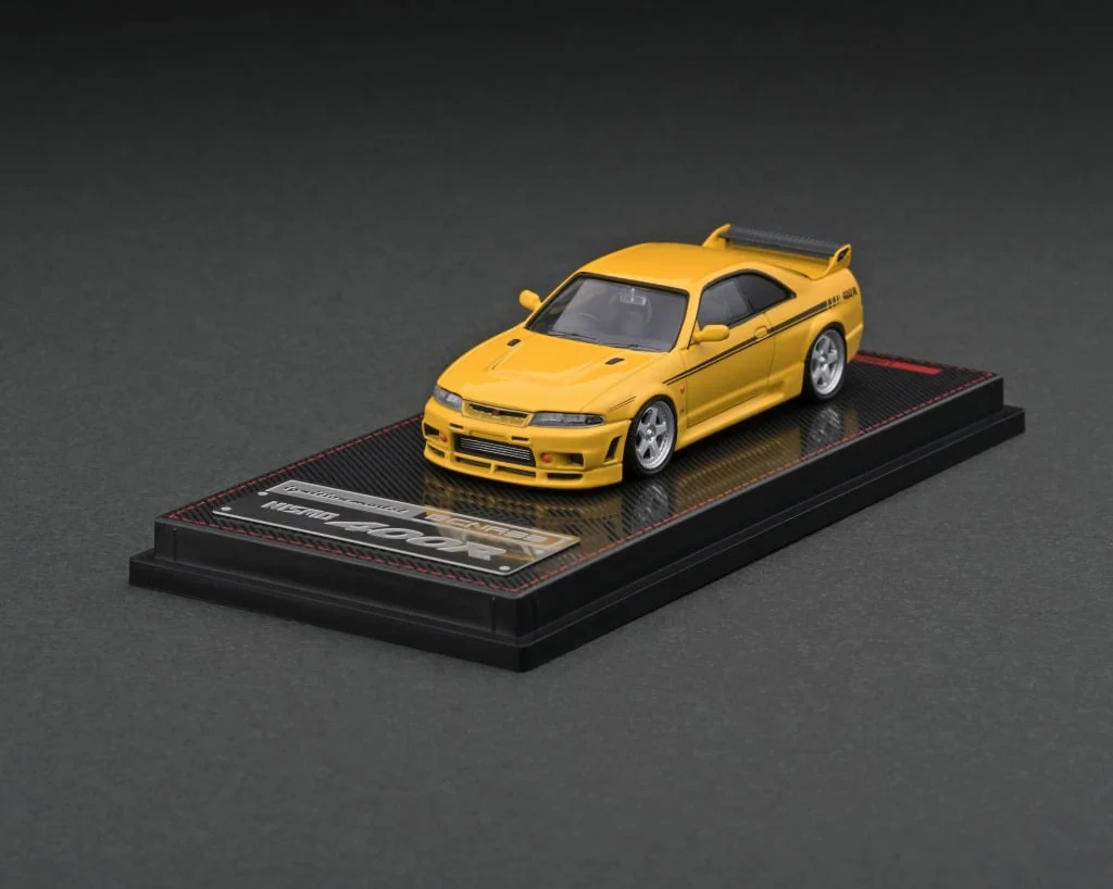 Ignition Model IG 1/64 Nissan Skyline GT-R GTR NISMO 400R R33 LM-GT1 Yellow IG2502