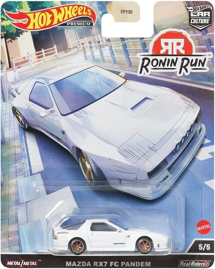 Hot Wheels CAR CULTURE RONIN RUN Complete Set 5 - Image 5