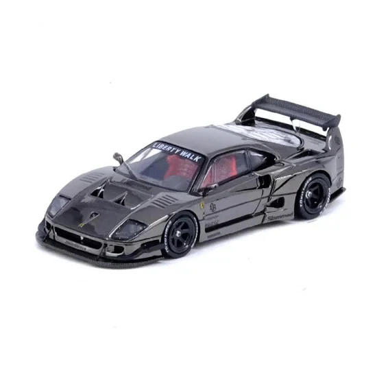 INNO64 1:64 LBWK Ferrari F40 Chrome Black 2025 - Image 3