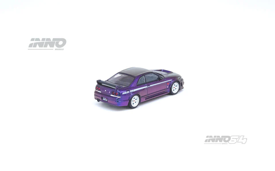 INNO64 1/64 NISSAN SKYLINE GT-R (R33) 400R Midnight Purple II HONG KONG TOYCAR SALON 2023 SPECIAL EDITION - Image 3