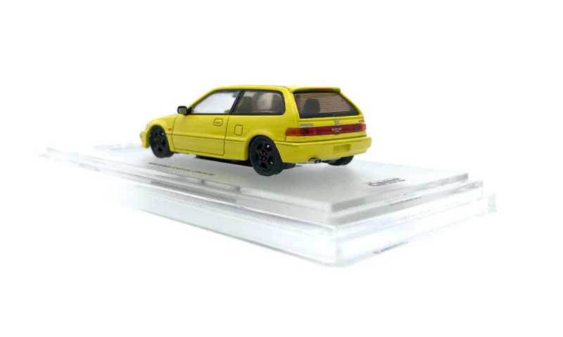 INNO64 Honda Civic EF9 SiR Yellow Malaysia Exclusive - Image 2