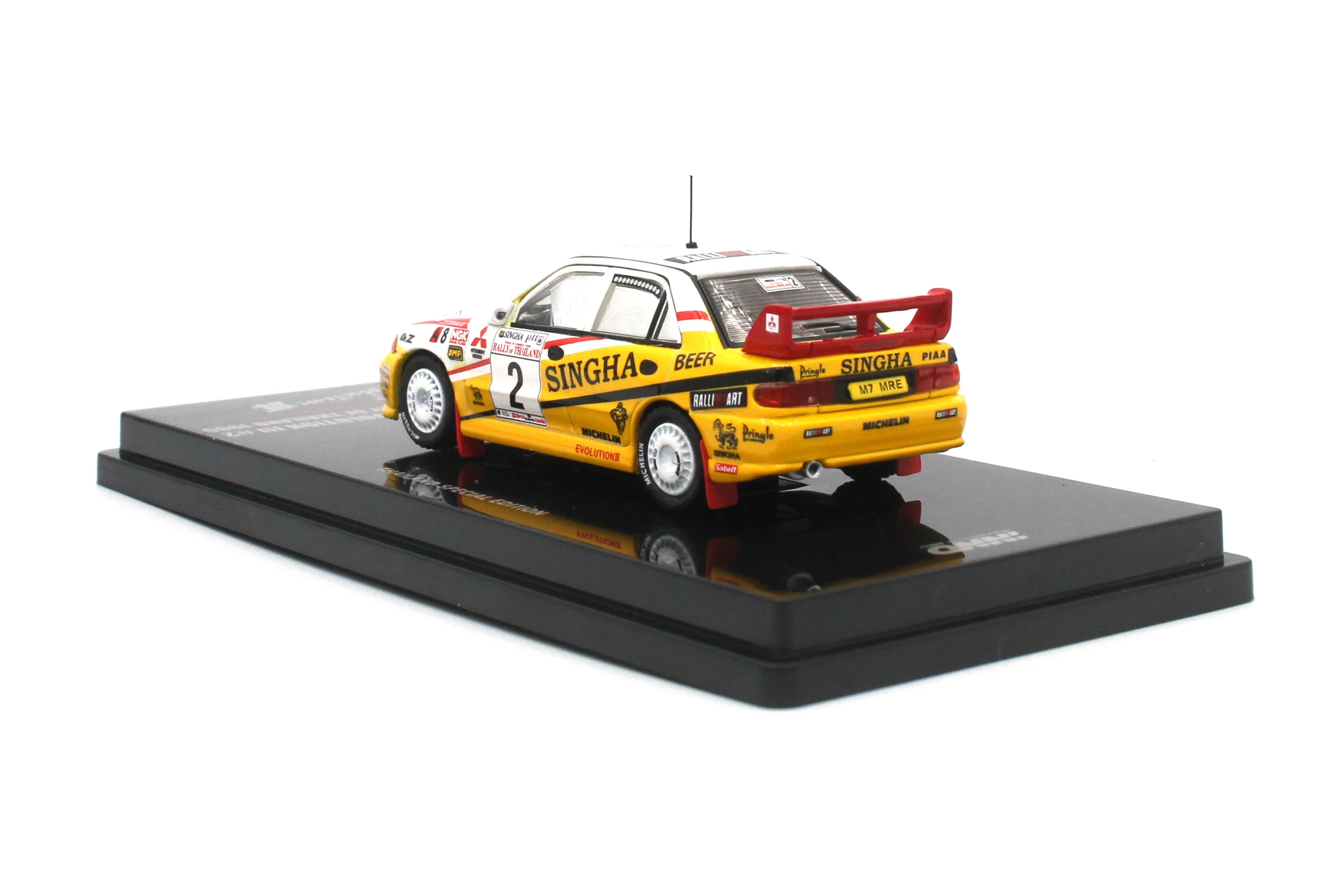 INNO64 Mitsubishi Lancer Evolution III #2 "SINGHA RALLIART" Rally of Thailand 1995 - Image 3