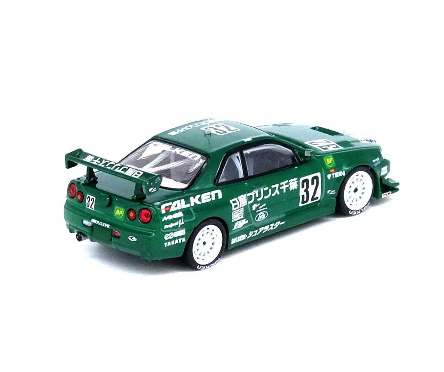 INNO64 NISSAN SKYLINE GT-R R34 #32 PRINCE CHIBA FALKEN 1999 - Image 2