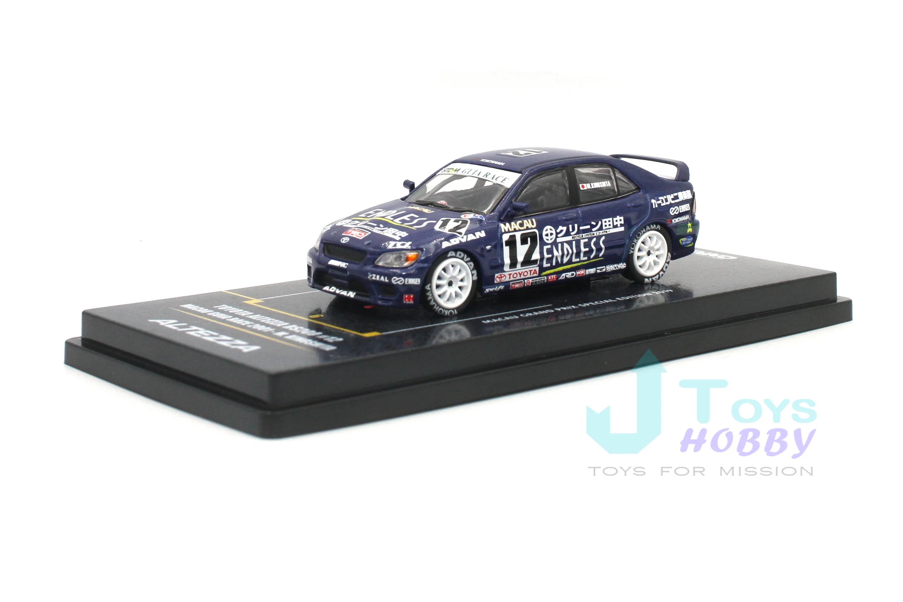 Inno64 Toyota Altezza RS200 #12 Macau Guia race 2001 - M.Kinoshita
