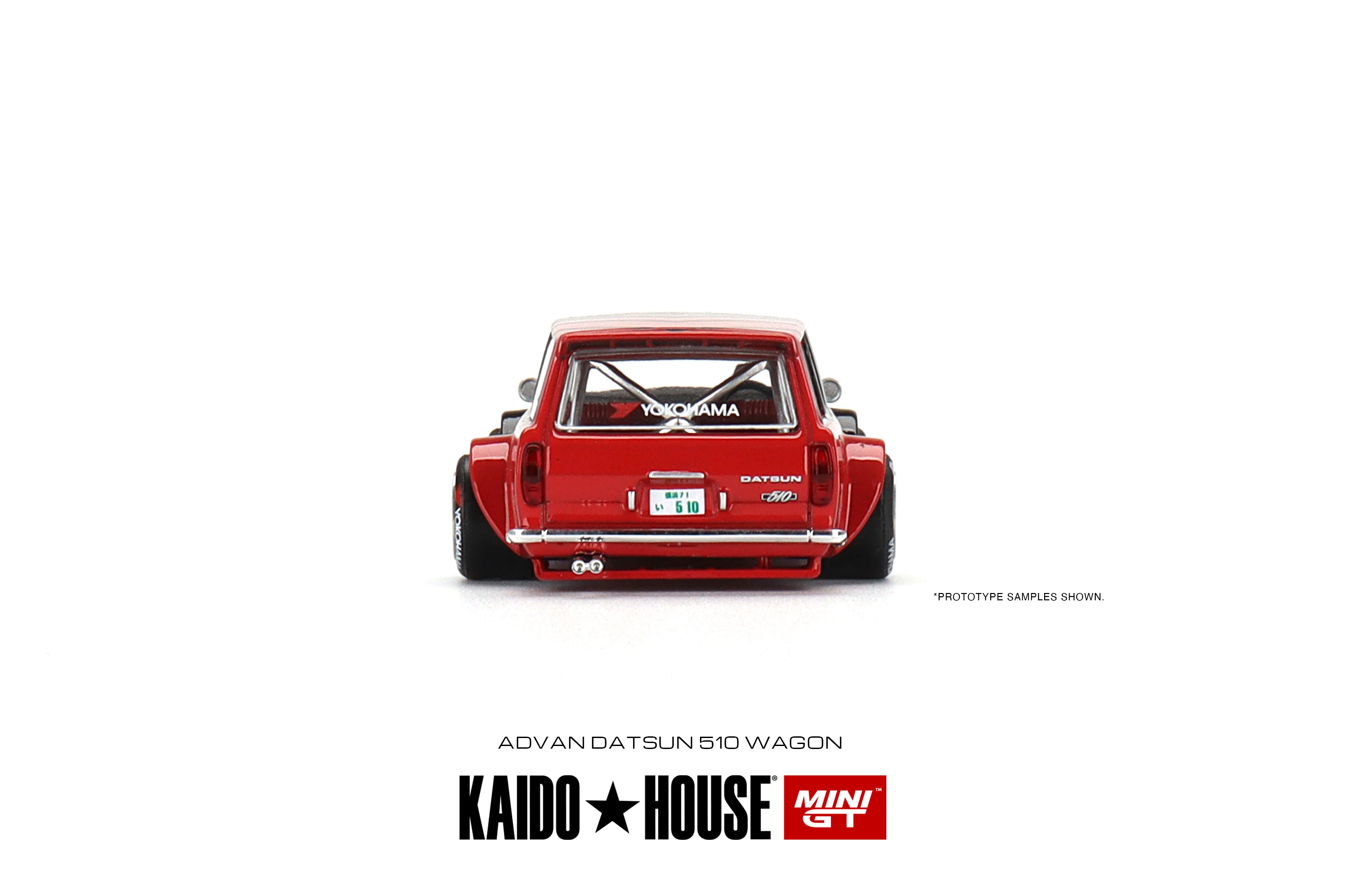 Kaido House x MINI GT #033 Datsun 510 Wagon ADVAN - Image 3