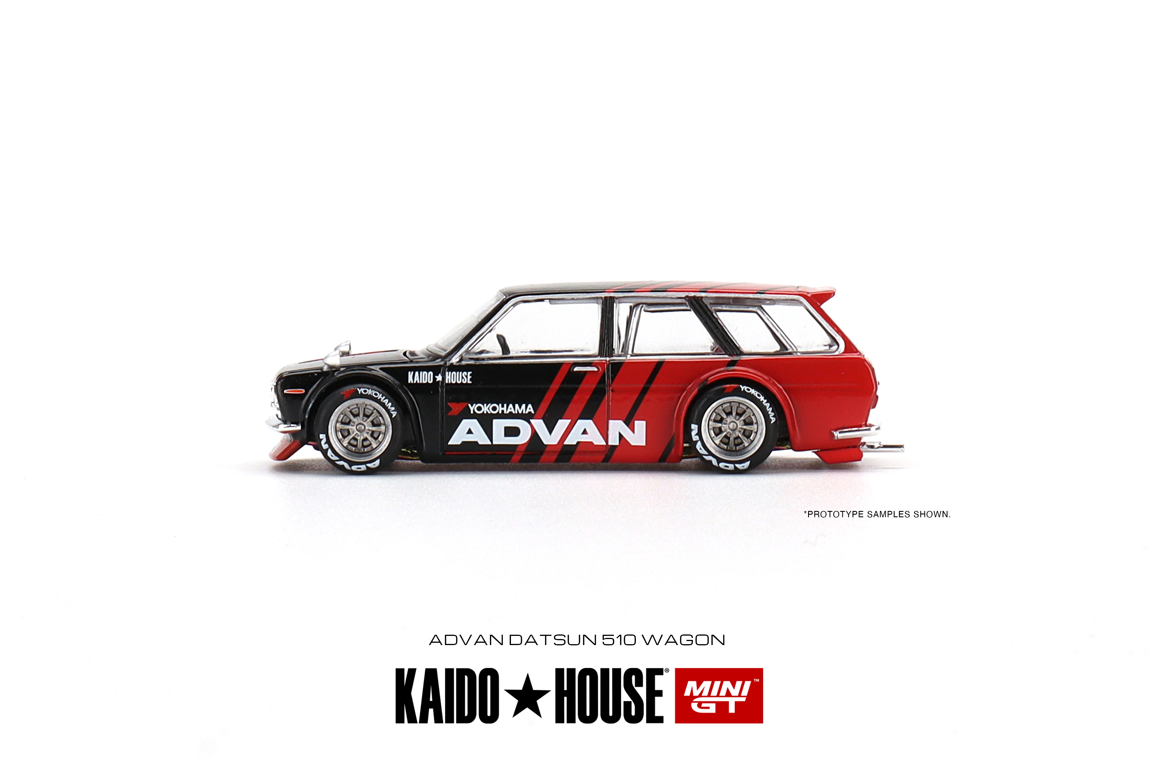 Kaido House x MINI GT #033 Datsun 510 Wagon ADVAN - Image 4