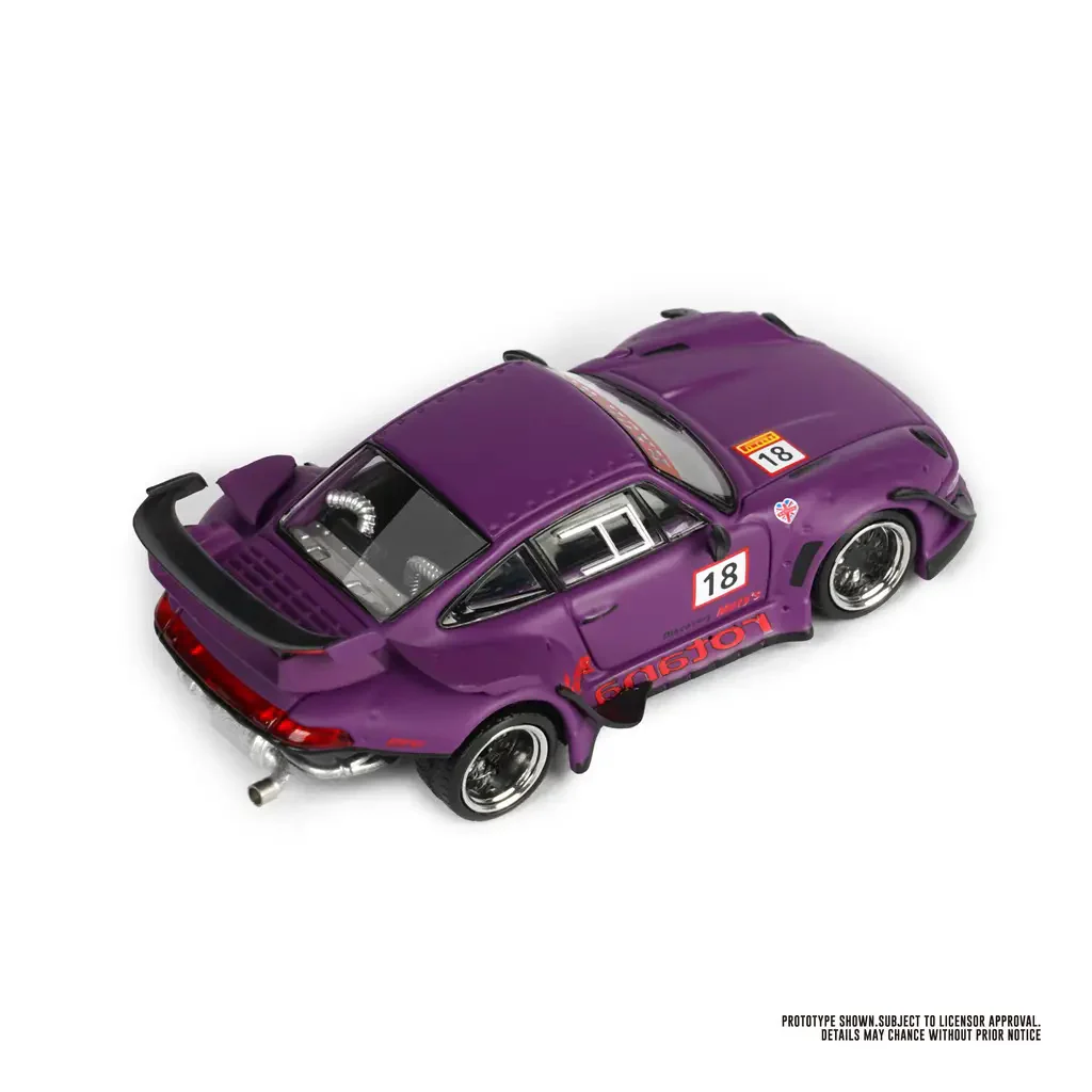 M MODEL 1:64 RWB 993 #18 Rotana Purple - Image 5