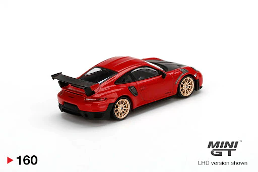 MINI GT #160 Porsche 911 GT2 RS Guards Red LHD - Image 3