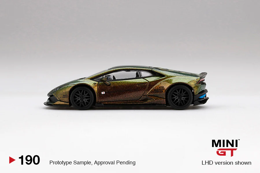 Mini GT #190 LBâ
WORKS Lamborghini HuracĂĄn ver. 2 Magic Bronze - Image 2