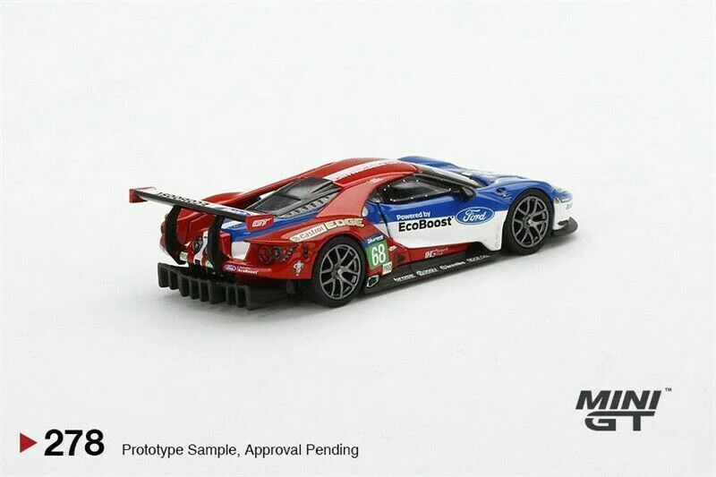 MINI GT #278 Ford GT LMGTE PRO #68 2016 Le Mans Winner - Image 4