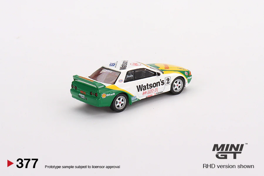MINI GT #377 Nissan Skyline GT-R (R32) Gr. A #2 1991 Macau GP - Image 4