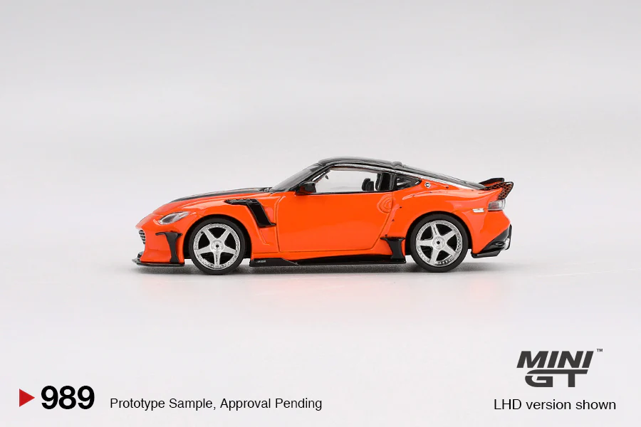 MINI GT #989 Nissan Z VeilSide FFZ400 Orange - Image 2