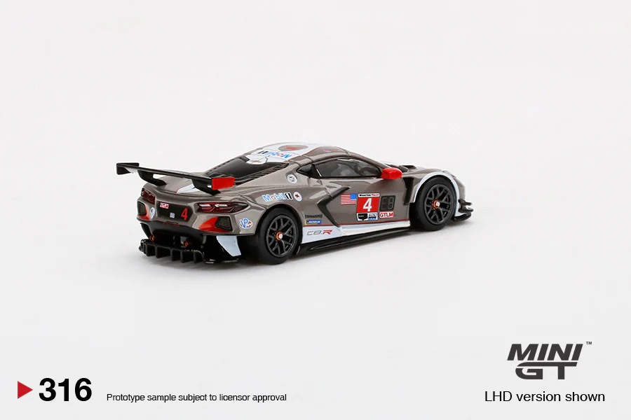MINI GT 316 Chevrolet Corvette C8.R #4 2021 IMSA Sebring 12 Hrs - Image 2