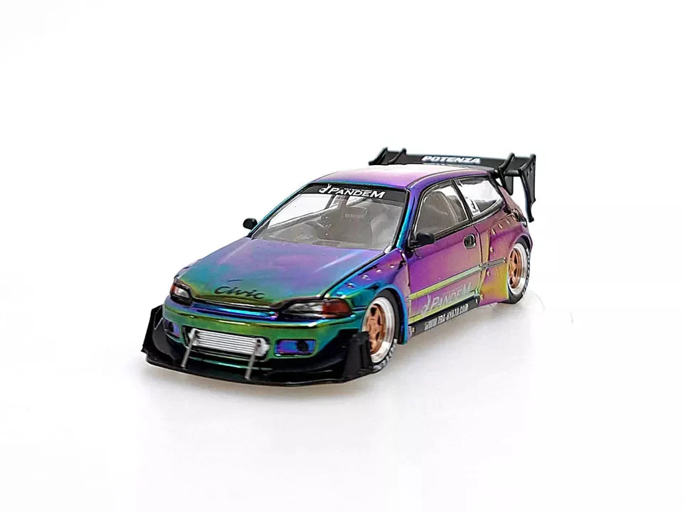 POP RACE 1:64 PANDEM CIVIC EQ6 IDE11 IDE INDONESIA EXCLUSIVE - Image 2