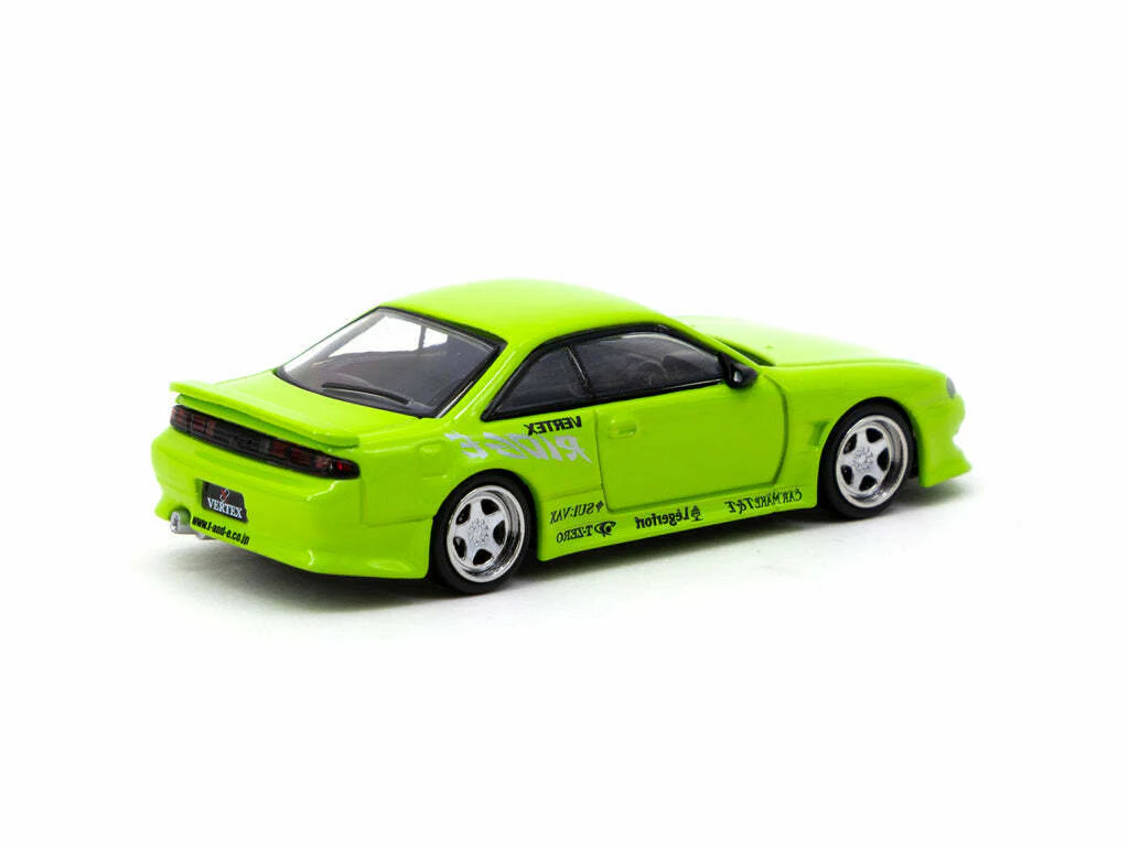 Tarmac Works x Nissan Global VERTEX Silvia S14 Light Green - Image 3